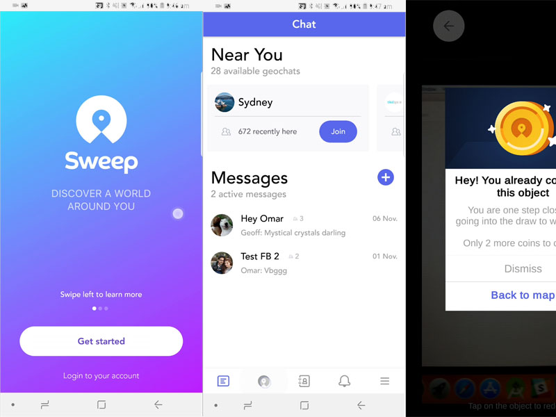 Sweep AR App